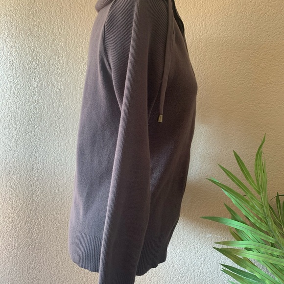 Liz Claiborne brown cardigan sweater in size Small - Picture 5 of 16